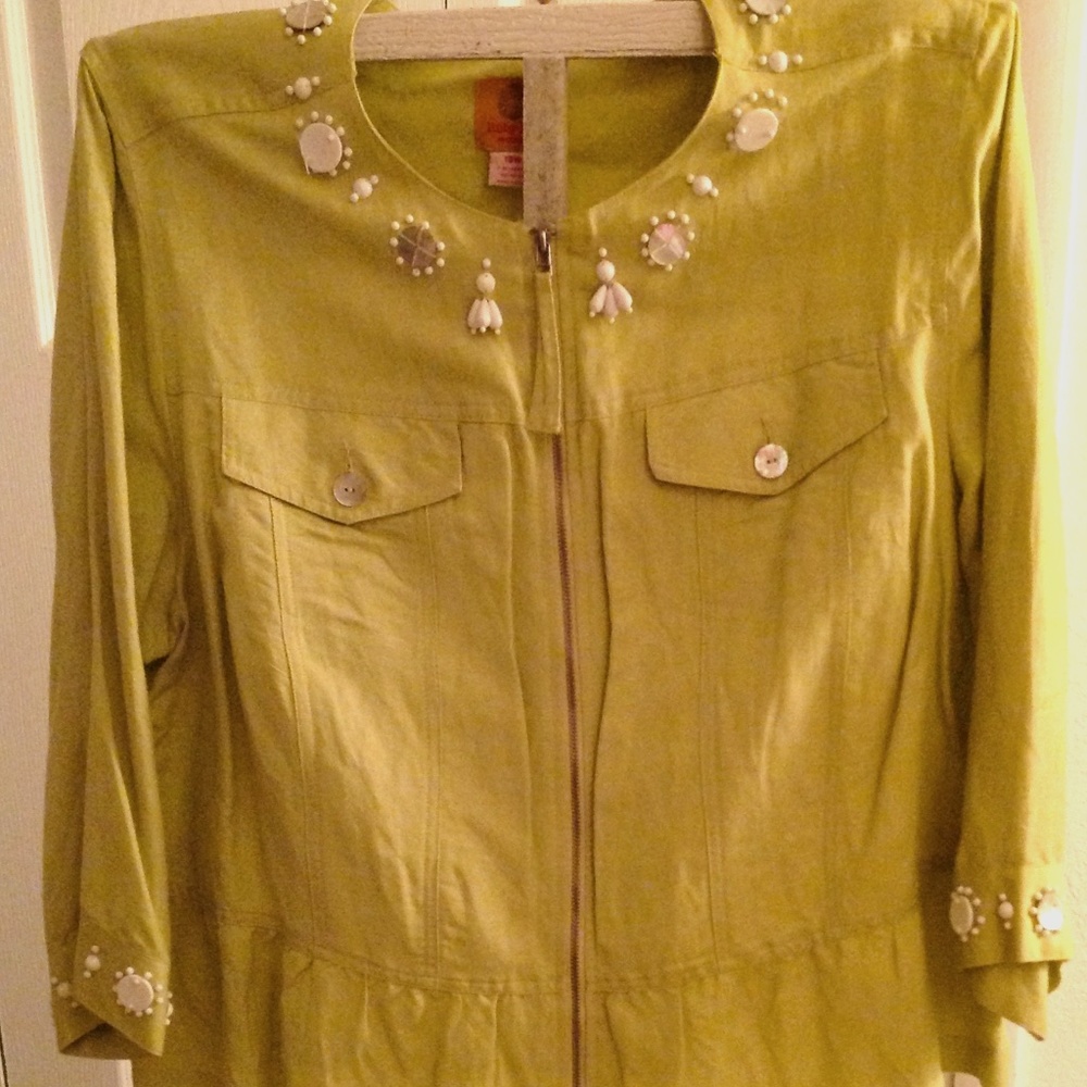 Ruby Road Zippered jacket